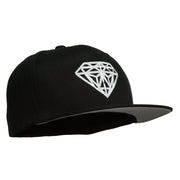 Big Diamond Outline Embroidered Flexfit Cap