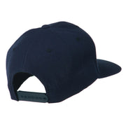 Missile Flat Bill Embroidered Baseball Cap