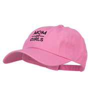 Mom of Girls Embroidered Unconstructed Cap