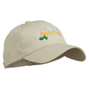 USA State Mississippi Flower Southern Magnolia Embroidery Cap