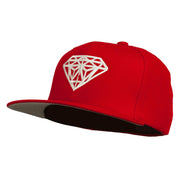 Big Diamond Outline Embroidered Flexfit Cap