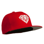 Big Diamond Outline Embroidered Flexfit Cap