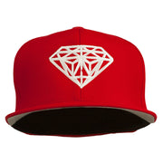 Big Diamond Outline Embroidered Flexfit Cap