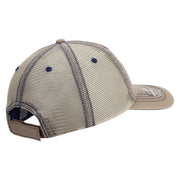 Licensed 173rd Airborne Brigade Combat Team Veteran Embroidered Low Profile Special Cotton Mesh Cap - Khaki OSFM