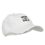 Mom of Girls Embroidered Unconstructed Cap