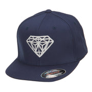 Big Diamond Outline Embroidered Flexfit Cap