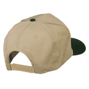 Mexico Flag Cotton Twill Pro Style Patched Cap