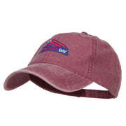 Memorial Day Flag Patched Washed Cap