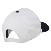 Mexico Flag Cotton Twill Pro Style Patched Cap