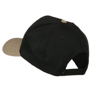 Mexico Flag Cotton Twill Pro Style Patched Cap