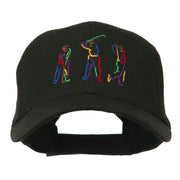 Men's Golf Sequence Embroidered Cap