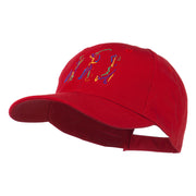 Men's Golf Sequence Embroidered Cap