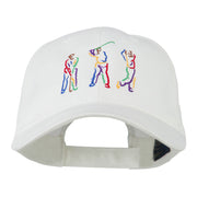 Men's Golf Sequence Embroidered Cap