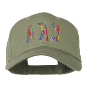 Men's Golf Sequence Embroidered Cap