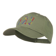 Men's Golf Sequence Embroidered Cap