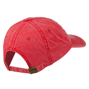 My Grandkids Love Me Embroidered Washed Cap