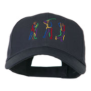 Men's Golf Sequence Embroidered Cap