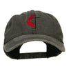 Methodist Church Cross Embroidered Washed Cap