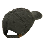 Methodist Church Cross Embroidered Washed Cap