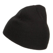 Mini 100 Embroidered Short Beanie