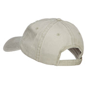 Houston Embroidered Washed Buckled Cap