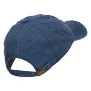 Methodist Church Cross Embroidered Washed Cap