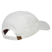 Houston Embroidered Washed Buckled Cap