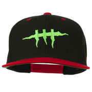 Halloween Monster Stitches Embroidered Snapback Cap