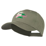 US State Missouri Hawthorn Flower Embroidered Cap