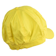 Mario Luigi Wario Waluigi Patched Cotton Elastic Newsboy Cap - Yellow OSFM