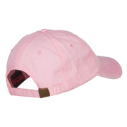 Mini Apple Embroidered Washed Cap