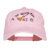 If The Broom Fits Embroidered Washed Cap