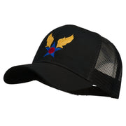 Army Air Corps Military Embroidered Mesh Back Cap