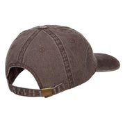 Mini Cali Bear Embroidered Washed Cap