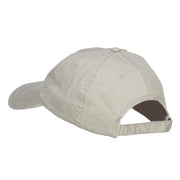 Mini Apple Embroidered Washed Cap