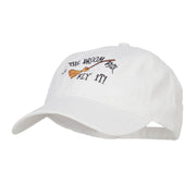 If The Broom Fits Embroidered Washed Cap