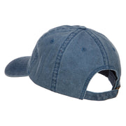 Mini Cali Bear Embroidered Washed Cap