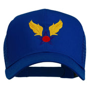 Army Air Corps Military Embroidered Mesh Back Cap