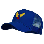 Army Air Corps Military Embroidered Mesh Back Cap