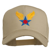 Army Air Corps Military Embroidered Mesh Back Cap