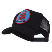 Pow Mia Embroidered Military Patched Mesh Cap