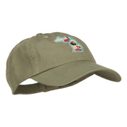 USA State Michigan Patched Low Profile Cap