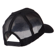 Pow Mia Embroidered Military Patched Mesh Cap