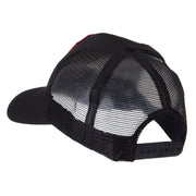 Pow Mia Embroidered Military Patched Mesh Cap