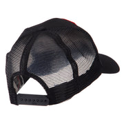 Pow Mia Embroidered Military Patched Mesh Cap