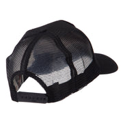 Pow Mia Embroidered Military Patched Mesh Cap