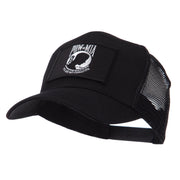 Pow Mia Embroidered Military Patched Mesh Cap