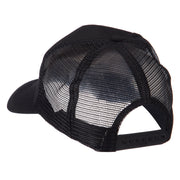 Pow Mia Embroidered Military Patched Mesh Cap