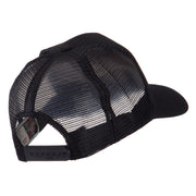 Pow Mia Embroidered Military Patched Mesh Cap