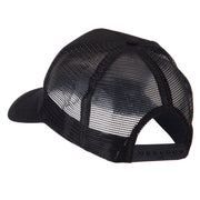 Pow Mia Embroidered Military Patched Mesh Cap